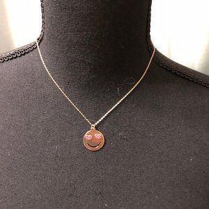Express smiley face necklace